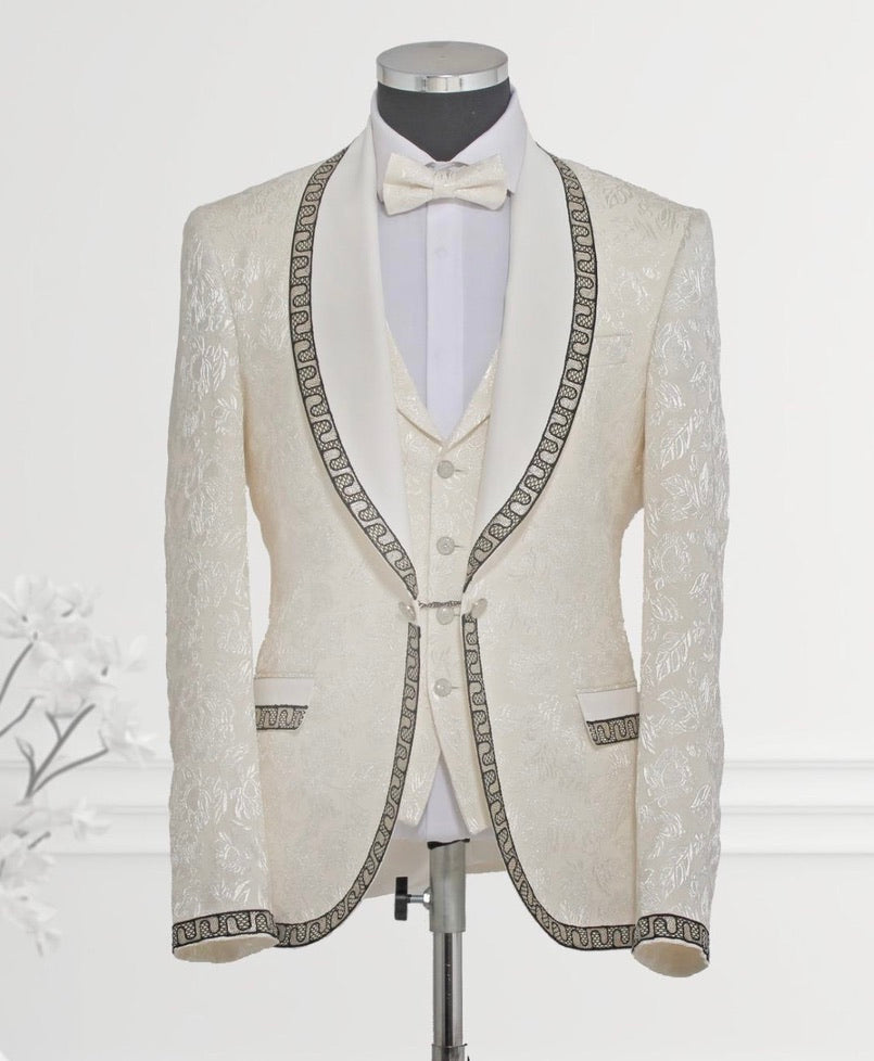 White Feather Tuxedo