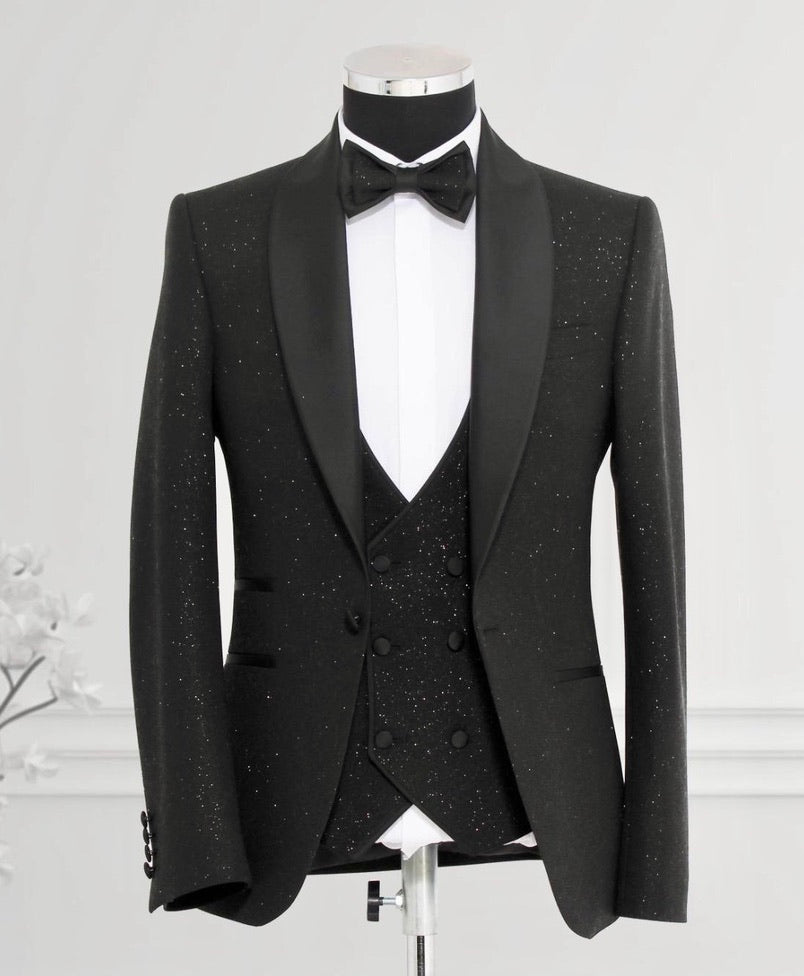 Black Sparkle Tuxedo