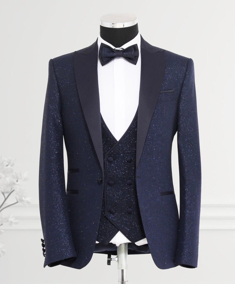 Blue Sparkle Tuxedo