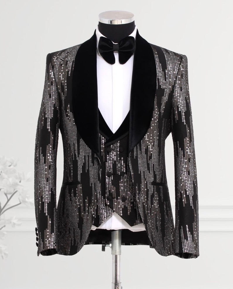 Sequin Tuxedo