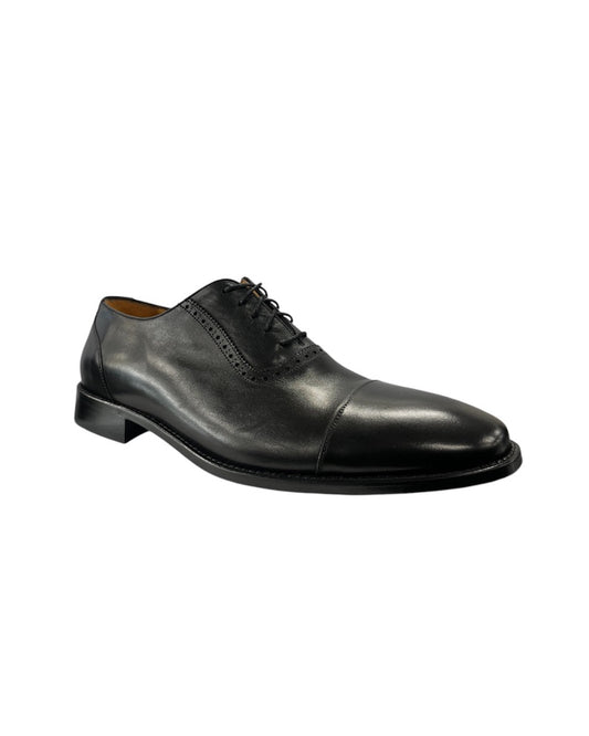 Black Cap Toe Dress Shoe