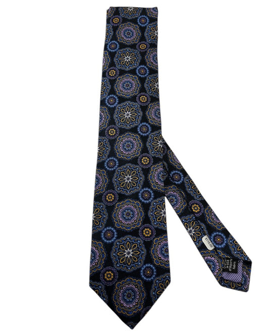 Purple Patterned Tie