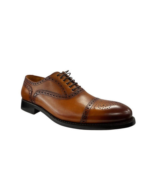 Derby Cap Toe Dress Shoe