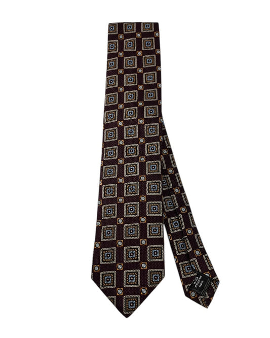 Brown Patterned Ties