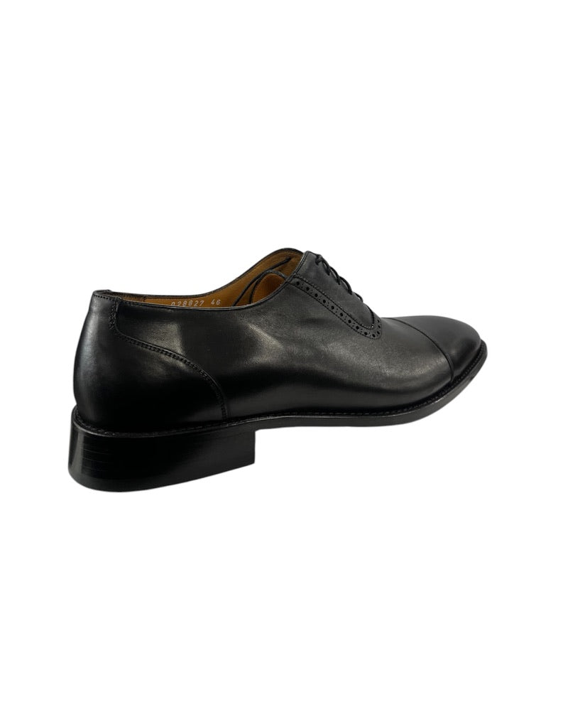 Black Cap Toe Dress Shoe