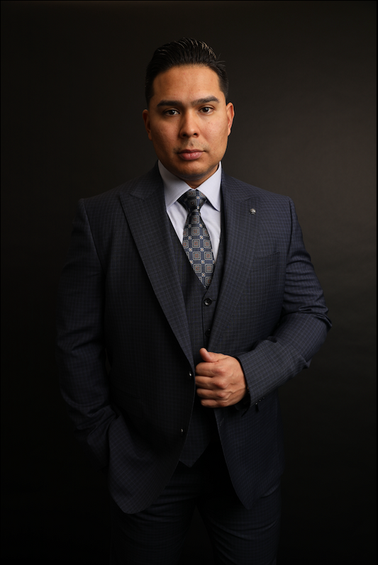 Jack Victor Blue Three Piece Engel CVT